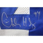 Charles Haley Autographed signed Pro Style White Xl Jersey Beckett Witness 49000