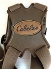 Cabela   s Binocular Harness Khaki Elastic Strap Holder Sling Hunting Birding