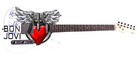 Bon Jovi Logo Autographed Photo Guitar 