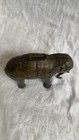 Vintage Cast Iron Elephant Bank  1900s Still Bank