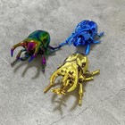 Kids Insect Toy Set Beetle Figures Educational Science Bug Animal Model Kit