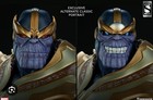 Sideshow 1 4 Scale Thanos On Throne Marvel Statue With Custom Exclusive Head 