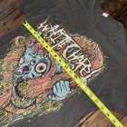 Whitechapel Death Metal Rock Tultex Concert T Shirt Mens Size Medium 