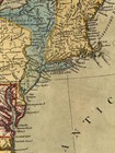 1771 Early American 13 Colonies - East Coast Map - 24x28