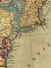 North America 1771 Colonial Map - 13 Colonies - 20x24