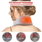 Electric Heated Scarf Heating Pad Neck Warmer Heater Wrap Winter  usb Power Bank