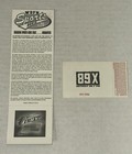 Detoit Fury Tampa Bay Storm Arena Ticket Stub Parking Pass Set Lot 2001
