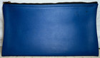 Security National Bank Zipper Deposit Blue Money Bag Omaha Nebraska Ne