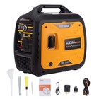 Quiet Inverter Generator 5000w Power Digital Display Electric remote Start