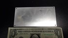 Vtg Metal Sign Nos 2 1 2  X 5  Money Is Removed Every Evening From This Coin Box