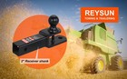 864209 3 In 1 Atv utv Trailer Hitch Towing Ball Mount With 2 Inch Trailer Ball