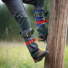 Tree Climbing Spike Set Pole Lanyard Climbing Spurs Adjustable Climbing Gaffs