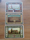 City Of L  gde Germany Set Of 3 Notgeld 50 Pfennig  1 Mark   2 Mark Notes 