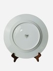 Noritake Dinner Plates Contemporary Avalon Blue White Porcelain 10 5    Lot Of 4