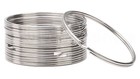 3  Heavy Duty Split Key Rings - Pick Qty - 10 25 50 100 - Strong Durable 3 Inch