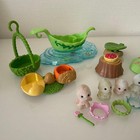 Sylvanian Families Strawberry Fairy Droplet Toy Figures Rare Authentic