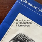 Airplane Two The Sequel Handbook Of Production Paramount Pictures Scarce