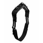 Lunging Surcingle Fors   Nylon Roller For Training - - Horse Black