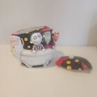 Nightmare Before Christmas Disney Cookie Jar Sandy Claws  Lock  Shock    Barrel