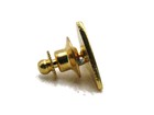 Vintage Tenure Service Award Lapel Pin Teacher Professor Education Enamel Gold