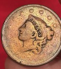1835 - 1839 Nd Head Us Large Cent Scarce Copper Coin - Free Shipping 