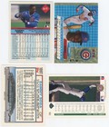 1991 Lot Of Four Sammy Sosa Signed Cards 9 5 735446