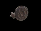 An Ancient Bronze Medieval byzantine Era Signet Ring  Detector Finds Artifact