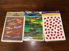 Lot Of 3 Vintage Hallmark Hot Wheels Ladybugs  Sticker Packs    sealed