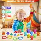 Fidget Sensory Toys For Kids Toddlers  18 Pack Soft Textured Squishy Stress    