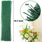 300 Pcs 22 Gauge Floral Flower Stem Wire 16 Inches Floral Stem Wire Flower Ar   