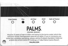 Palms Casino - Las Vegas  Nv - 17th Issue Slot Card  c 2014 - With Sticker