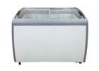 Nsf 49  W 9 2 Cu  Ft  Glass Door Ice Cream Display Chest Freezer  White 115v New