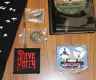 Steve Perry - Traces Memorabilia From Super Deluxe Sets - Pins  Socks  Keychains