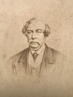 Antique Photograph Carte De Visite Cdv Sir Charles Darling  Governor Of Victoria