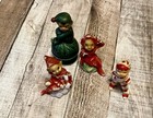 Vintage Pixie Elf Lot  1950s Japan Mcm Elf pixie