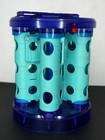 Bakugan Blue Bakurack Spinning Carrying Case W  5 Green Bakuclips