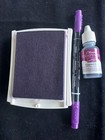 Stampin Up  Classic Eggplant Ink Pad  Reinker   Marker-retired used   