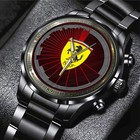 Scuderia Ferrari Black Stainless Steel Watch - Tantn24131 Gift Box Included