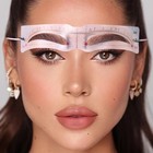 Reusable Pro Eyebrow Stencil Template Grooming Makeup Draw Guide Tool