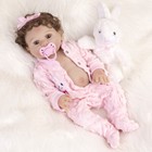 Realistic Reborn Dolls 18  Newborn Baby Girl Full Body Vinyl Silicone Xmas Gift