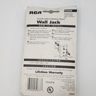 Rca Tp325 Coaxial Cable And Modular Phone Wall Plate Jack - Sealed
