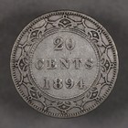 1894 Newfoundland Silver 20 Cents