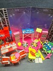 Vintage 80 s Arco Barbie And The Rockers Studio stage Play Set Speakers  Guitars