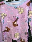 Disney Frozen Girls    Pajama Set Size 4 Lilac