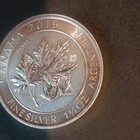 Royal Canadian Mint 2019 Canada Maple Leaf  8 1 5 Oz Silver  9999 