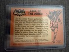 1966 Topps Batman Card  9 Face Of The Joker Black Bat Series - Joker Villian