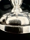 Read Hollowed 5 Arm Candelabra - 492g Total Marked 835s   83 5   not Sterling  