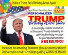 Trump Birthday Video - Real Trump Voice                                          