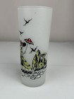 White Frosted Glass Mid Century Modern High Pastel Victorian 