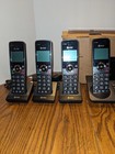 At t 4 Handset Dect 6 0 Cordless Home And Business Phone With Answering Machine